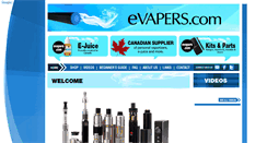 Desktop Screenshot of evapers.com